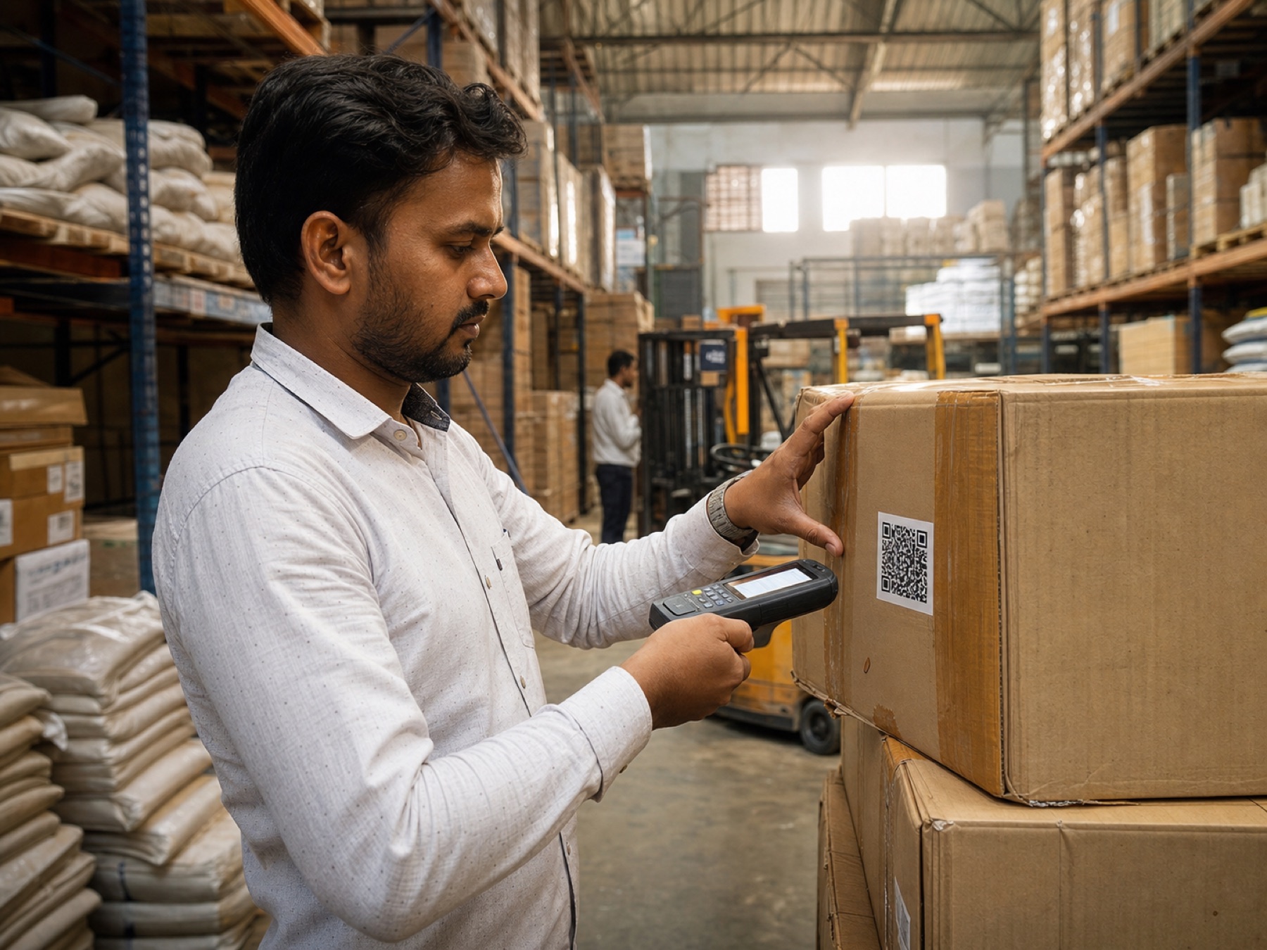 A verified warehouse dispatch